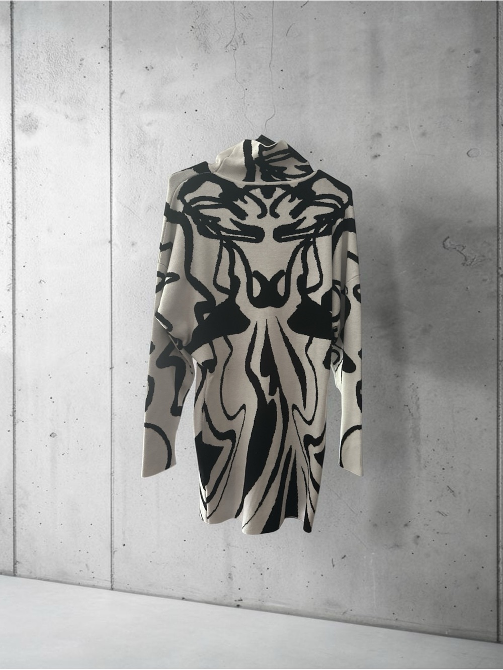AKIRA SWEET MIRAGE SWEATER MINI DRESS - Picture 6 of 6